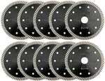 Shdiatool Super Thin Diamond Turbo Blade 10PCS 5 Inch Cutting Porcelain Ceramic. Fixed Price $120.99.