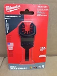 Milwaukee Oscillating Multi-tool Bi-metal Blade 49-25-1201. Fixed Price $20.00.
