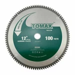 Tomax 12-INCH 100 Tooth Tcg Aluminum And Non-ferrous Metal Saw Blade With 1-INCH. Fixed Price $90.00.