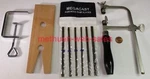 Megacast 3 1 Pro Saw Blades W/frame & Bench Pin Clamp Jewelry Tools. Fixed Price $20.00.