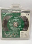 Hitachi 7-INCH Wet/dry Cut Turbo Diamond Saw Blade For Concrete And Masonry. Fixed Price $24.95.