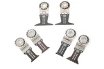 Fein 6-PC Starlock Oscillating Tool Blade Set For Wood & Metal 35222967010. Fixed Price $32.29.