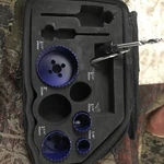 Irwin Hole Saw Kit Partial New. Fixed Price $20.00.