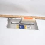 Qep Traditional Square-notch Flooring Trowell Carbon Steel With Wood Handle. Fixed Price $6.97.