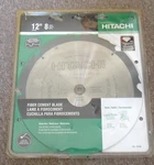 Hitachi 18109 12" X 0.86" 1" Arbor Dp Tooth Hardi Fiber Cement Blade New. Fixed Price $33.99.
