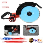 Electric Concrete Saw 4000W Motor With Diamond Blade & Water Cooling System. Fixed Price $173.25.