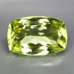 3.89 Cts Great Top Quality 100 % Natural Unheated Big Green Sillimanite Gemstone. Fixed Price $150.00.