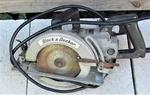 Black And Decker Model 3051 7-1/4" Worm Drive Saw 4300 Rpm. Fixed Price $75.00.