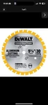 Dewalt DW9052 5-3/8" 30 Tooth Aluminum And Non-ferrous Metal Circular Saw Blade. Fixed Price $10.99.