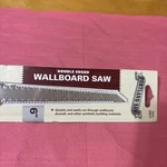 6" Blade Double Edge Sharp Tip Saw 7 Tpi Wallboard Drywall Portland 66611. Fixed Price $16.00.