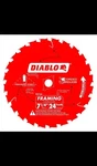 Diablo D0724W 7-1/4" X Diamond-out Saw Blade. Fixed Price $25.00.