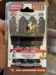 Diablo DOU125BW3 Bi-metal Osc. Blades For Nail-embedded Wood, 1-1/4" X 2", 3-PK. Fixed Price $18.99.