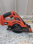 Black+decker Fire Storm 14.4V Cordless Circular Saw CS144 Only. Fixed Price $18.41.