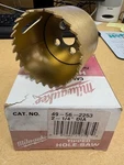 Milwaukee 49-56-2253 2-1/4" Carbide Tipped Hole Saw. Fixed Price $18.99.