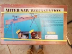 Vintage Nos Woodstock International # 2500 Miter Saw Workstation. Fixed Price $49.85.