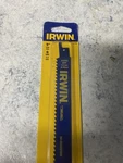 Irwin 372956 9" Tpi Nail-embedded Wood Reciprocating Saw With Weldtec. Fixed Price $5.99.