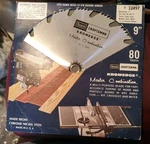 Vintage New, Sears/craftsman Kromedge Master Combination Blade, 9-32497, 9", 80T. Fixed Price $27.00.