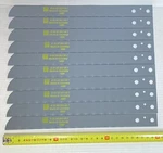 Fein 6-35-03-063-00-7 12" 300MM Hss Power Hacksaw Blade QTY=10 *new*. Fixed Price $395.18.