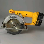 Dewalt DW935 14.4V Cordless 5-3/8" Circular Trim Saw. Fixed Price $29.00.