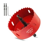 Hordion 83MM/3 1/4 Hole Saw Bi-metal Drilling Tool Inches, Red. Fixed Price $16.35.