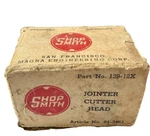 Shopsmith Jointer Cutter Head Three Blades, Part No. 129-12X. Fixed Price $40.00.
