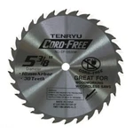 Tenryu CF-13530W Cordless Wood Cutting 5-3/8-INCH 30T Saw Blade. Fixed Price $23.29.