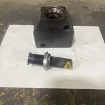 New Circle Cutting Tools Triangle Pocketed Cartridge 1C10A5122 With Holder. Fixed Price $50.00.