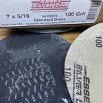 100 Grit Silverline Essex SL-7 Floor Edger Sanding Discs Box Of 50. Fixed Price $29.89.