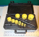 Starrett Industrial Hole Saw Kit KV-291 For Plumbers & Contractors. Fixed Price $109.50.