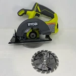 Ryobi One+ 18V 5-1/2IN Circular Saw PCL500 Green Tool Only. Fixed Price $31.99.