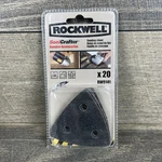 Rockwell RW9141 Sonicrafter Sanding Sheets, 20-PIECEA. Fixed Price $10.79.