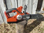 Black & Decker 8" CCS818 Type 2 18V Cordless Chainsaw With Battery Charger Works. Fixed Price $39.97.