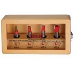 Freud 89-650 Undersized Plywood Bit Set, 4-CUTTER, Carbide. Fixed Price $108.08.