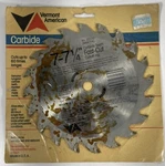 Vermont American 1/4" Carbide Saw Blade 20 Tooth P/n 27170. Fixed Price $15.99.
