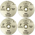 Brand Pack Of 4X (9.5MM 3/8" Arbor) Metal Abrasive Cutting Disc Blade Compatib. Fixed Price $20.99.