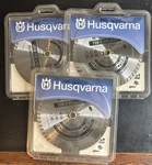 Husqvarna 8" Diamond Saw Blade For Tile & Mansonry Wet Dry Lot Of 3. Fixed Price $99.99.