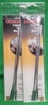 Olson Coping Saw Blades 6-1/2" Steel 18 Tpi Fine Regular Tooth 4/PK Lot Of. Fixed Price $7.97.