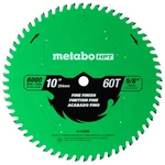 Metabo Hpt 10" Miter/table Saw Blade, 60T, Fine Finish, 5/8" Arbor. Fixed Price $64.68.