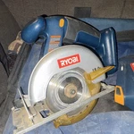 Ryobi 18V Stapler, Sander, Circular Saw Tool Set P301 P400 Blue Orange. Fixed Price $96.50.