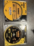 Dewalt Xp DW4714T 7" Segmented Diamond Blade Set Of 2 - Brand New. Fixed Price $72.73.