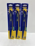 Lot Of (3) Irwin Reciprocating Saw 9 Wood W/nails 6 Tpi 5-PACK 10504158 Usa. Fixed Price $45.00.