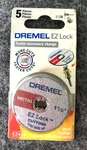 Dremel EZ456 1-1/2" Lock Metal Cut-off Wheel Pack Rotary Tool Accessory. Fixed Price $10.00.