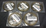 Diamond 159647 4.5 Inch MK-99 Series Turbo Blades 5-PACK. Fixed Price $49.55.