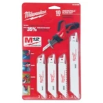 Milwaukee Electric Tools 49-22-0220 10-PIECE M12 Hackzall Blade Set. Fixed Price $36.79.