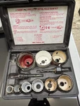 Mac Tools Model HS9596 13 Piece Hole Saw Kit Used. Fixed Price $30.00.