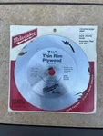 Nos Milwaukee 48-40-4725 Thin Rim Plywood Blade 7-1/4". Fixed Price $9.99.