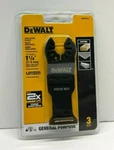 Dewalt 3PC 1-1/4-IN Oscillating Wood W/nail. Fixed Price $18.00.