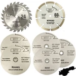 7X 4-1/2 3/8" Metal Wood Tile Saw Blade For Rockwell RK3441K Worx WX429L. Fixed Price $23.95.