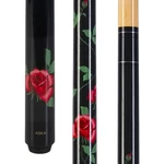 Aska Black Rose Pool Stick, 58" Billiard Cue, Canadian Hard Rock Maple Sh.... Fixed Price $129.32.