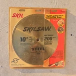 Vtg Skilsaw 10" Blade Tooth Fine Finish 2003 Plywood Steel 74102 Bnib. Fixed Price $26.99.